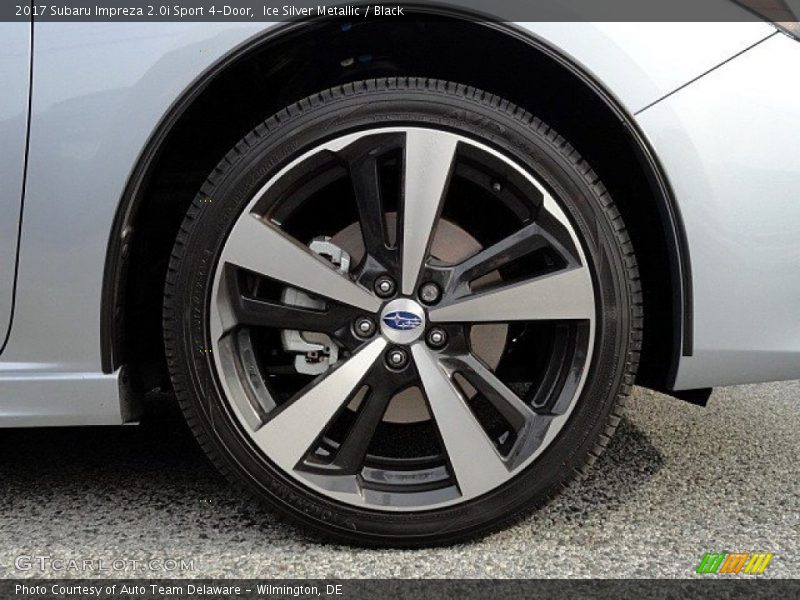 Ice Silver Metallic / Black 2017 Subaru Impreza 2.0i Sport 4-Door