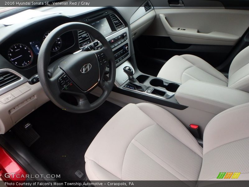 Venetian Red / Gray 2016 Hyundai Sonata SE