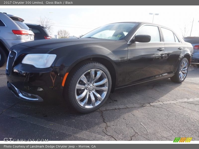 Gloss Black / Black 2017 Chrysler 300 Limited