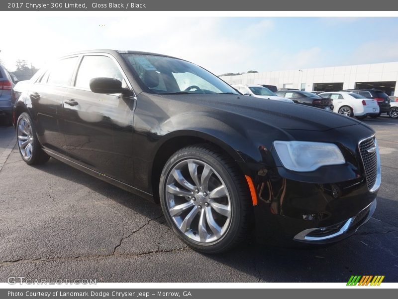 Gloss Black / Black 2017 Chrysler 300 Limited