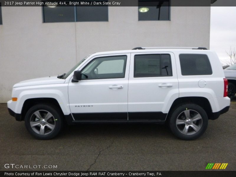 Bright White / Dark Slate Gray 2017 Jeep Patriot High Altitude 4x4