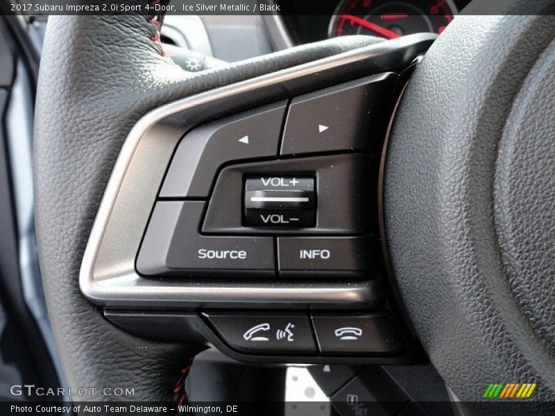 Ice Silver Metallic / Black 2017 Subaru Impreza 2.0i Sport 4-Door