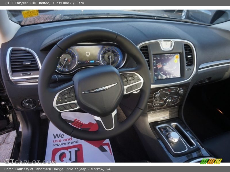 Gloss Black / Black 2017 Chrysler 300 Limited