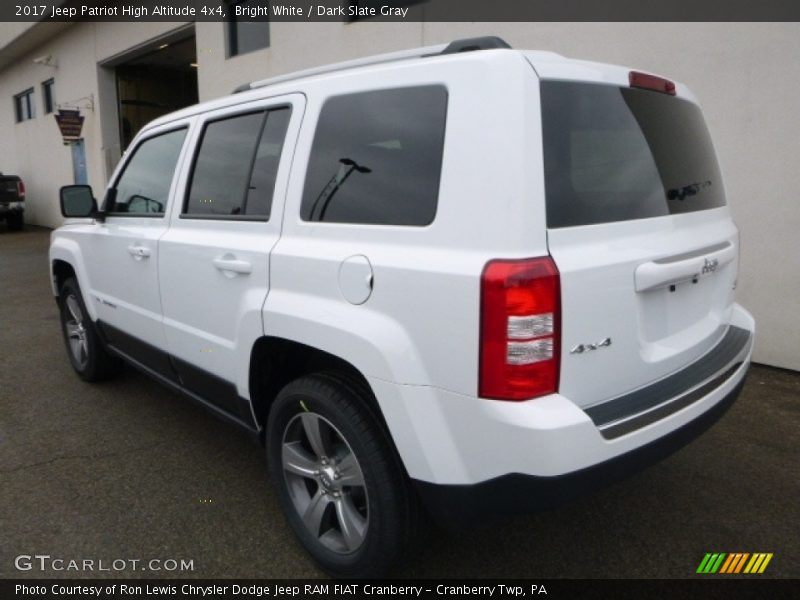 Bright White / Dark Slate Gray 2017 Jeep Patriot High Altitude 4x4