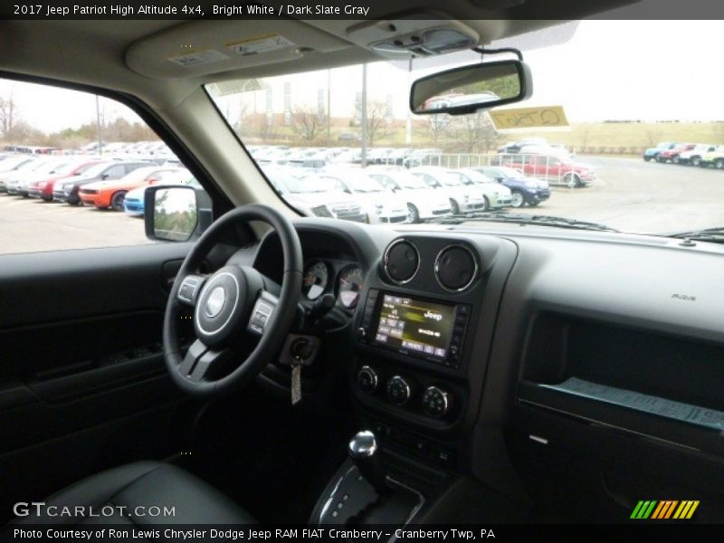 Bright White / Dark Slate Gray 2017 Jeep Patriot High Altitude 4x4