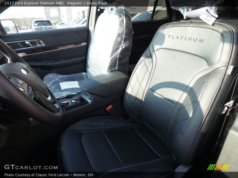 Magnetic / Ebony Black 2017 Ford Explorer Platinum 4WD