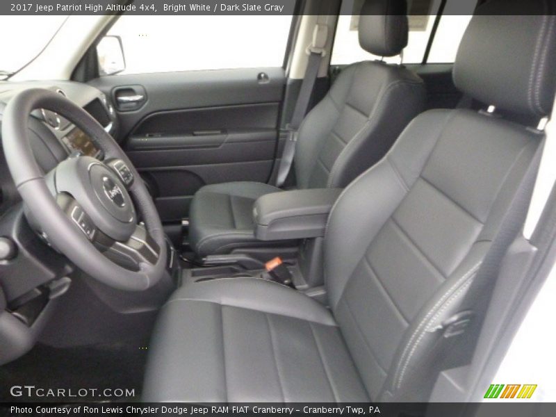 Bright White / Dark Slate Gray 2017 Jeep Patriot High Altitude 4x4