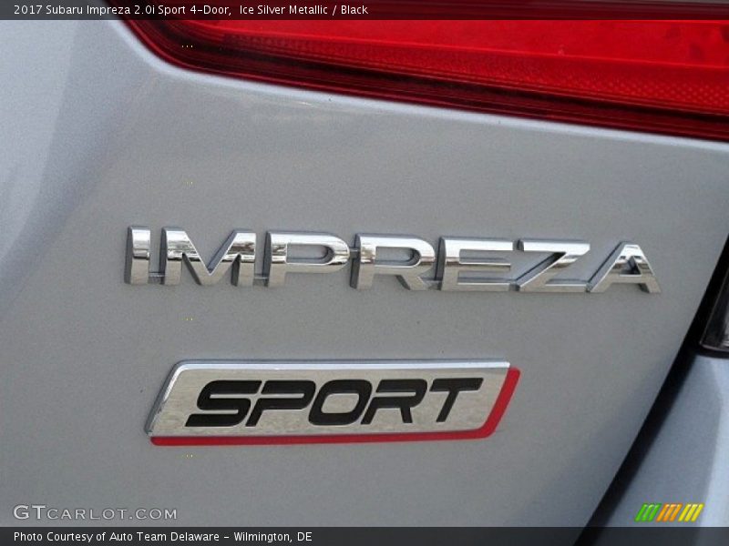 Ice Silver Metallic / Black 2017 Subaru Impreza 2.0i Sport 4-Door