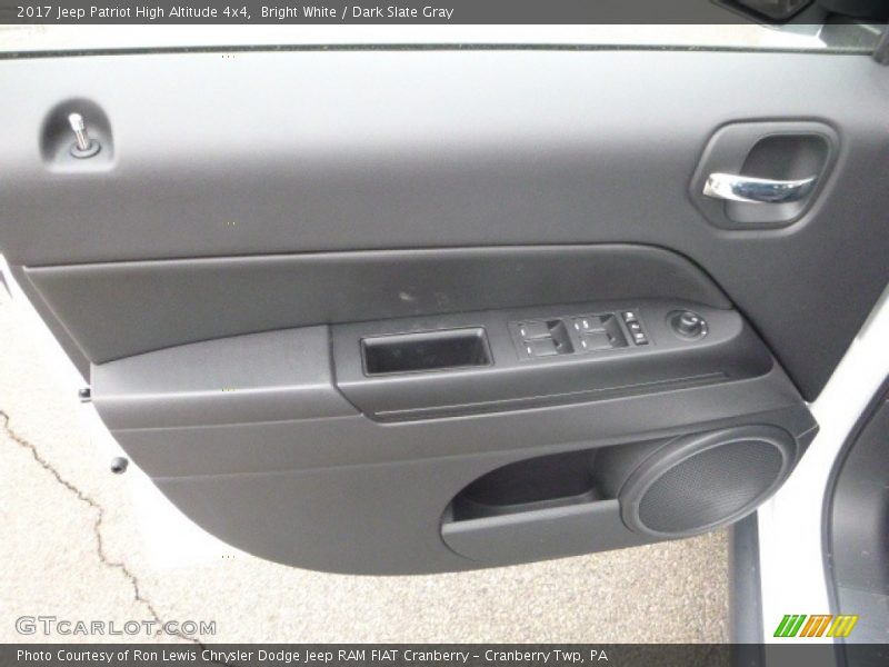 Bright White / Dark Slate Gray 2017 Jeep Patriot High Altitude 4x4