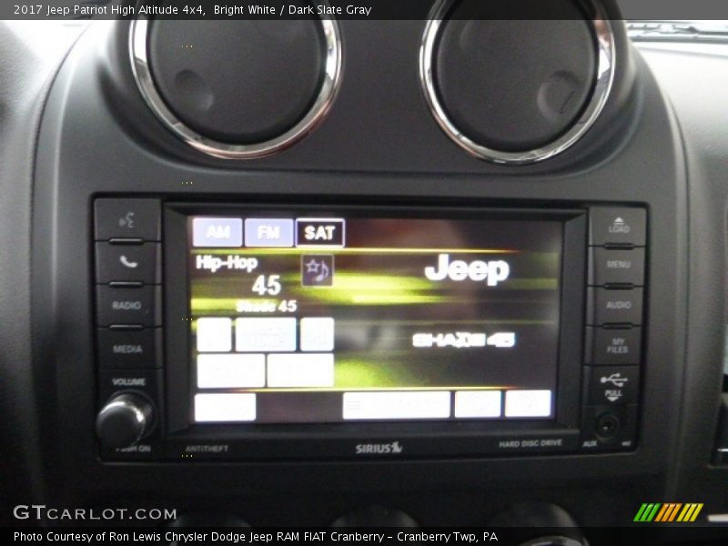 Bright White / Dark Slate Gray 2017 Jeep Patriot High Altitude 4x4