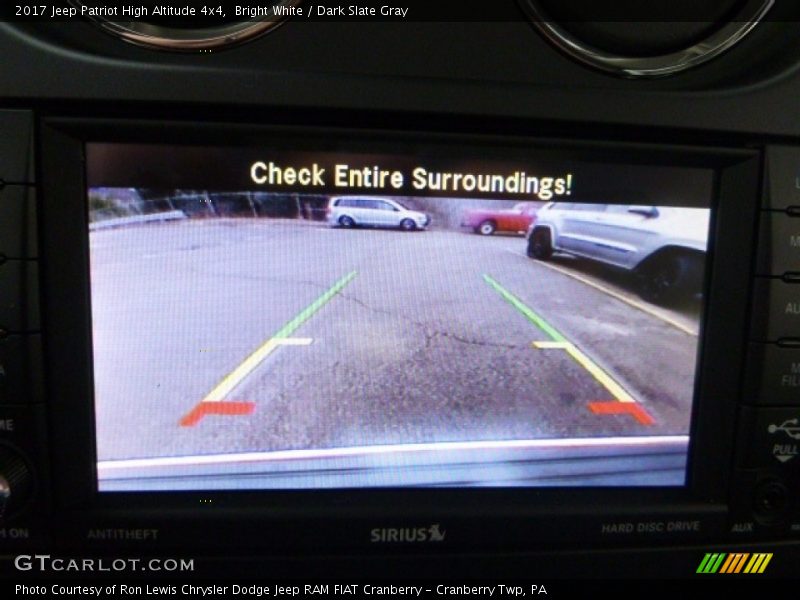 Bright White / Dark Slate Gray 2017 Jeep Patriot High Altitude 4x4