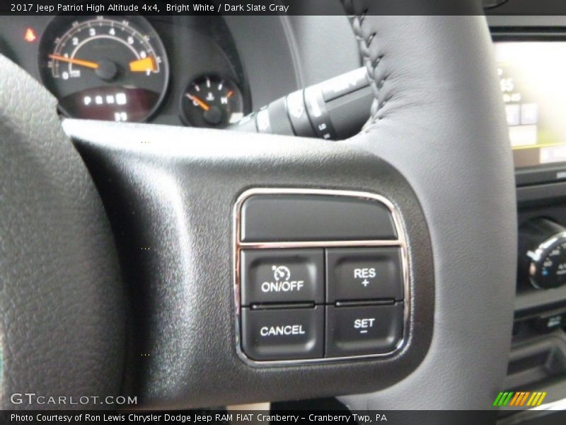 Bright White / Dark Slate Gray 2017 Jeep Patriot High Altitude 4x4