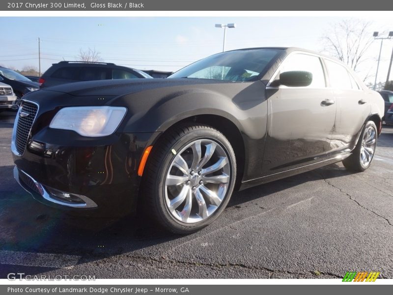 Gloss Black / Black 2017 Chrysler 300 Limited