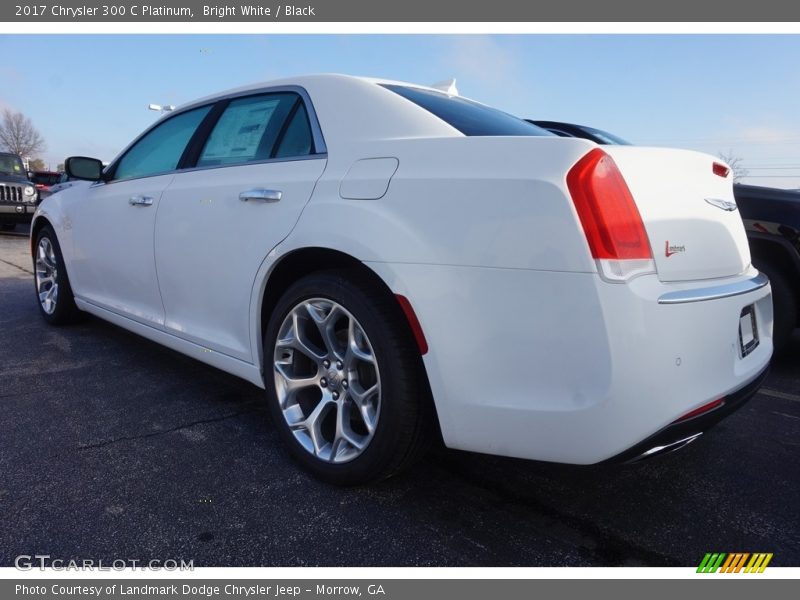 Bright White / Black 2017 Chrysler 300 C Platinum