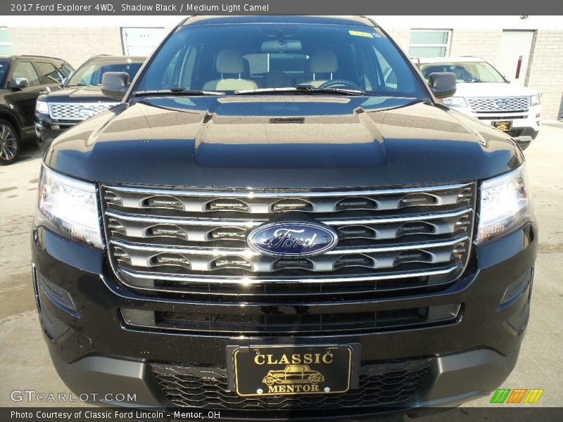 Shadow Black / Medium Light Camel 2017 Ford Explorer 4WD