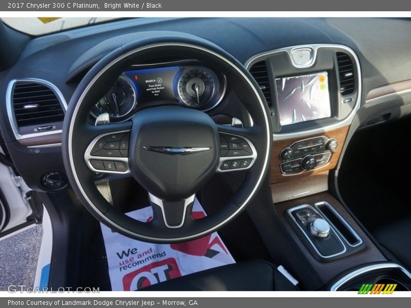 Dashboard of 2017 300 C Platinum