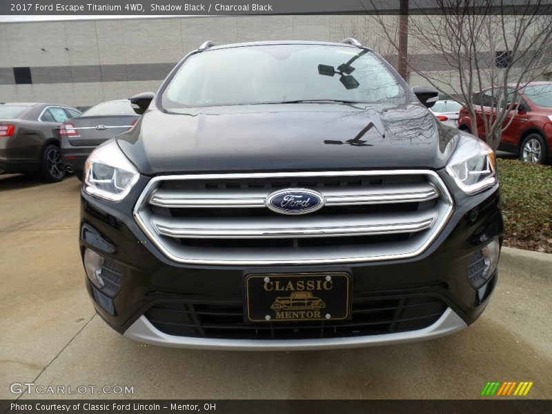 Shadow Black / Charcoal Black 2017 Ford Escape Titanium 4WD