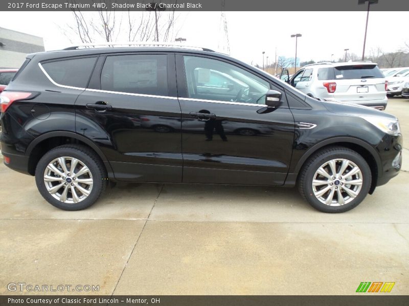 Shadow Black / Charcoal Black 2017 Ford Escape Titanium 4WD