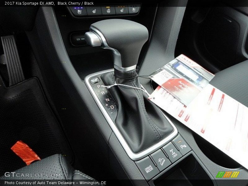 Black Cherry / Black 2017 Kia Sportage EX AWD