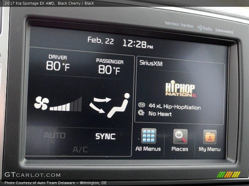 Black Cherry / Black 2017 Kia Sportage EX AWD