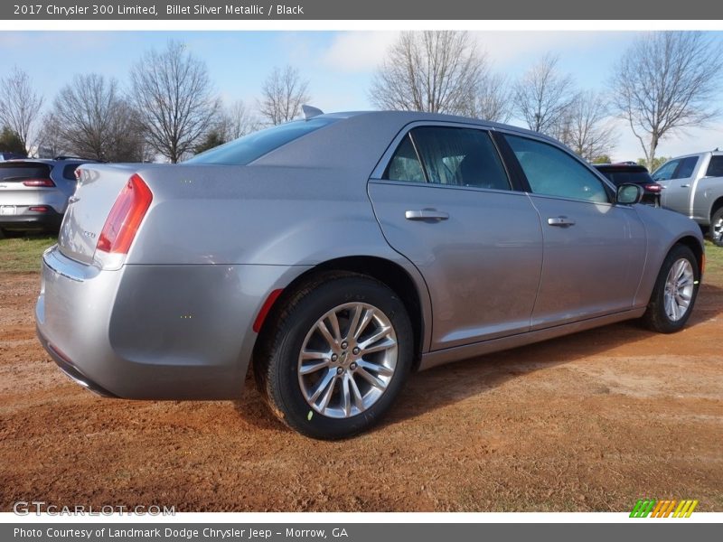 Billet Silver Metallic / Black 2017 Chrysler 300 Limited