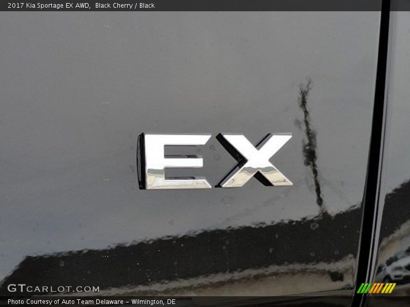 Black Cherry / Black 2017 Kia Sportage EX AWD