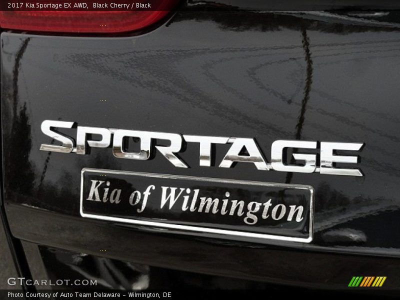 Black Cherry / Black 2017 Kia Sportage EX AWD