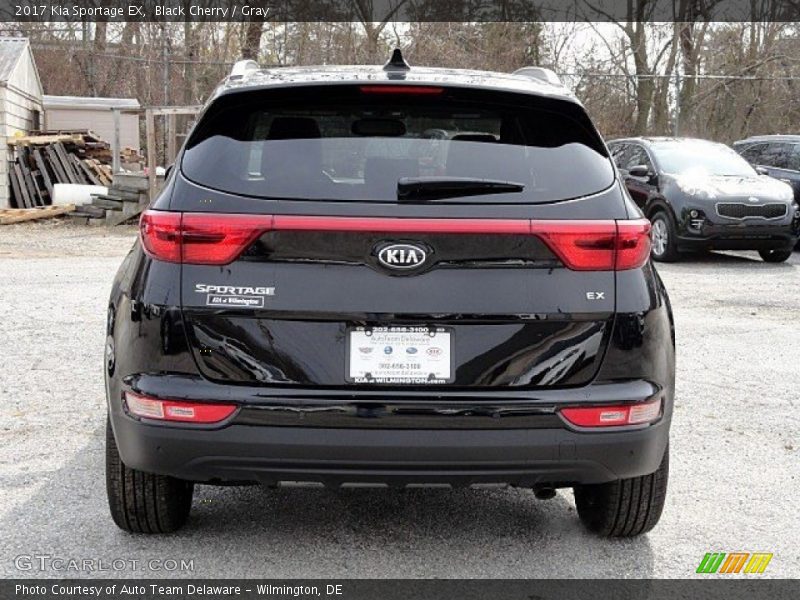 Black Cherry / Gray 2017 Kia Sportage EX