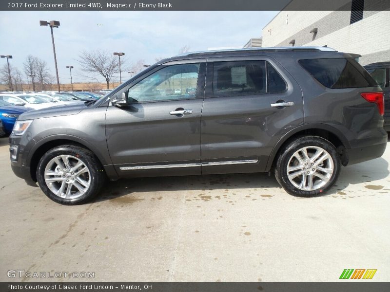 Magnetic / Ebony Black 2017 Ford Explorer Limited 4WD