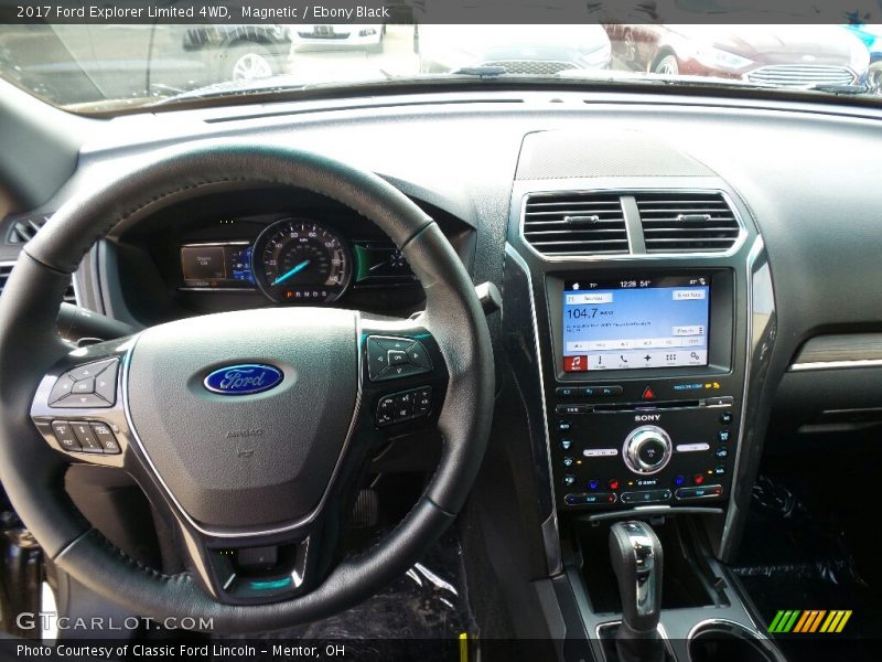 Magnetic / Ebony Black 2017 Ford Explorer Limited 4WD