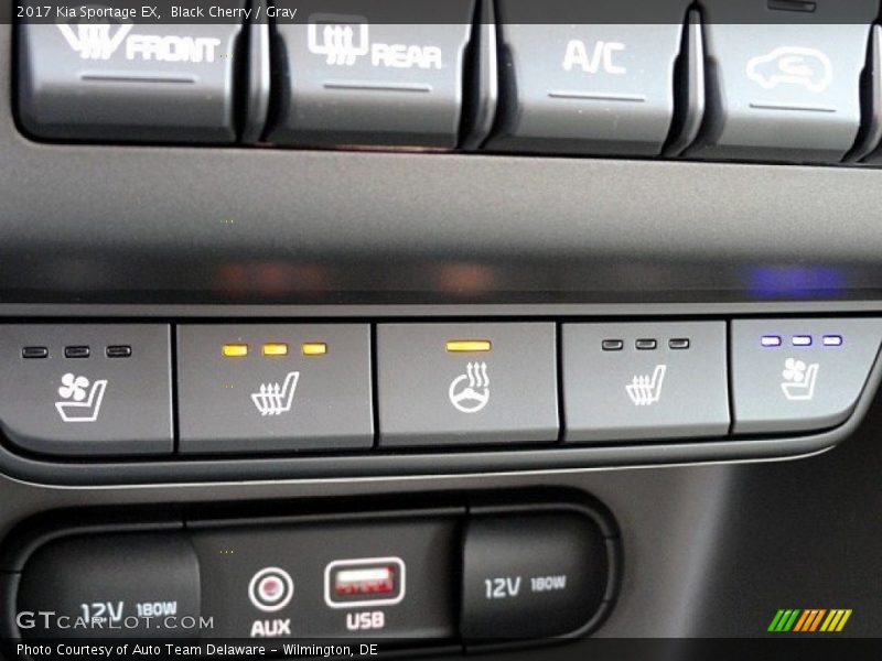 Controls of 2017 Sportage EX