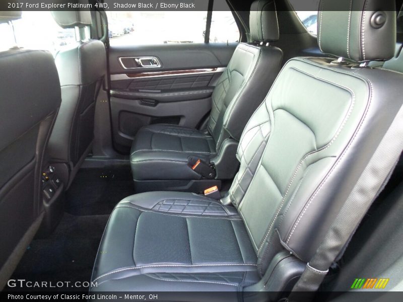 Shadow Black / Ebony Black 2017 Ford Explorer Platinum 4WD