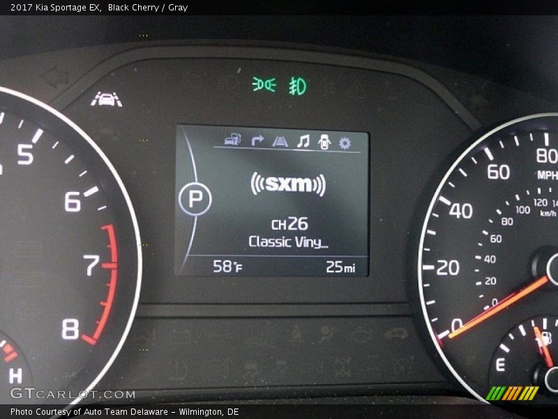 Black Cherry / Gray 2017 Kia Sportage EX