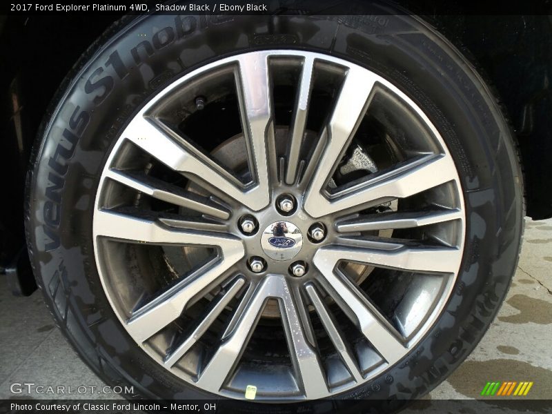 Shadow Black / Ebony Black 2017 Ford Explorer Platinum 4WD