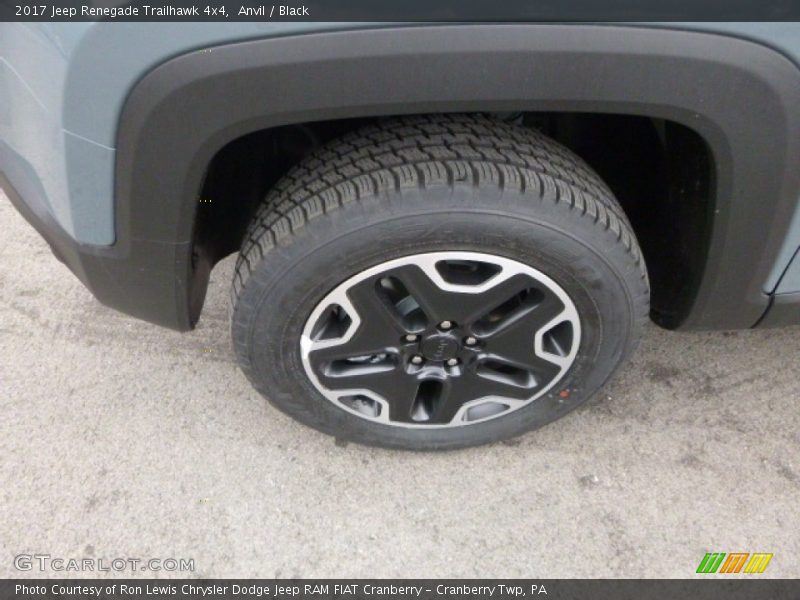Anvil / Black 2017 Jeep Renegade Trailhawk 4x4