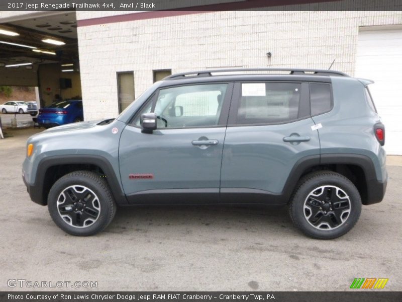 Anvil / Black 2017 Jeep Renegade Trailhawk 4x4