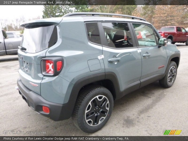 Anvil / Black 2017 Jeep Renegade Trailhawk 4x4