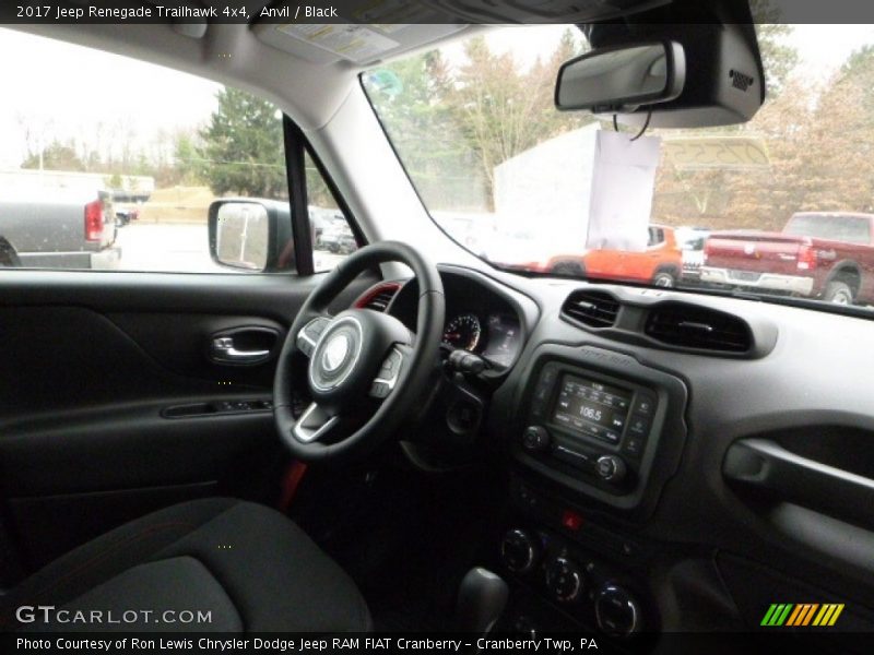 Anvil / Black 2017 Jeep Renegade Trailhawk 4x4