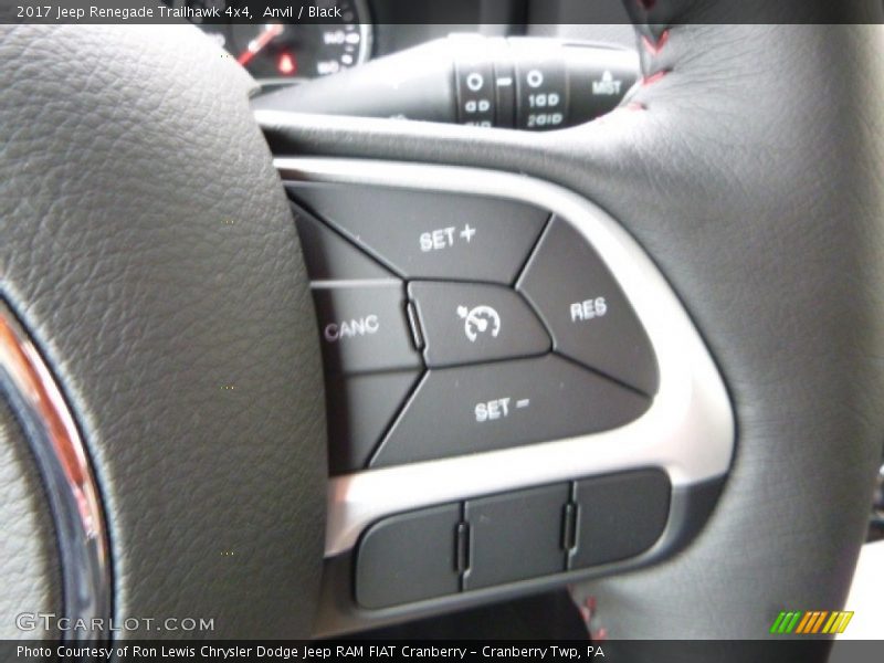 Anvil / Black 2017 Jeep Renegade Trailhawk 4x4