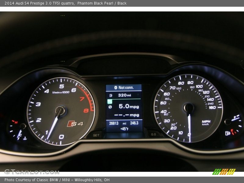 Phantom Black Pearl / Black 2014 Audi S4 Prestige 3.0 TFSI quattro