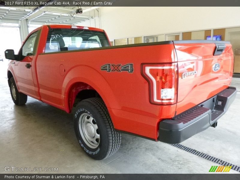 Race Red / Earth Gray 2017 Ford F150 XL Regular Cab 4x4