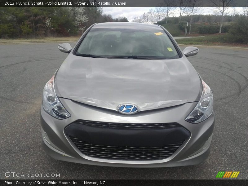Hyper Silver Metallic / Camel 2013 Hyundai Sonata Hybrid Limited