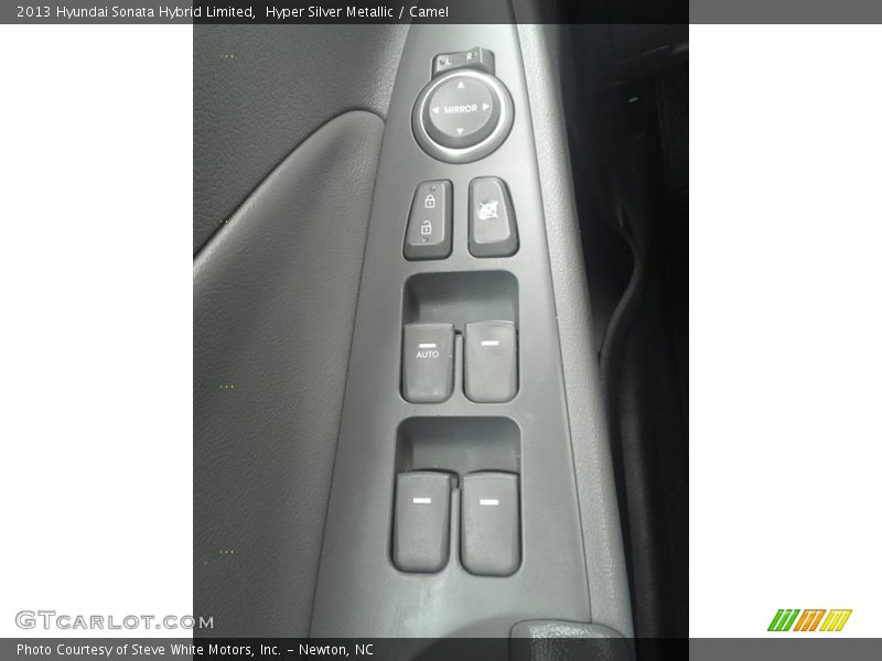 Hyper Silver Metallic / Camel 2013 Hyundai Sonata Hybrid Limited
