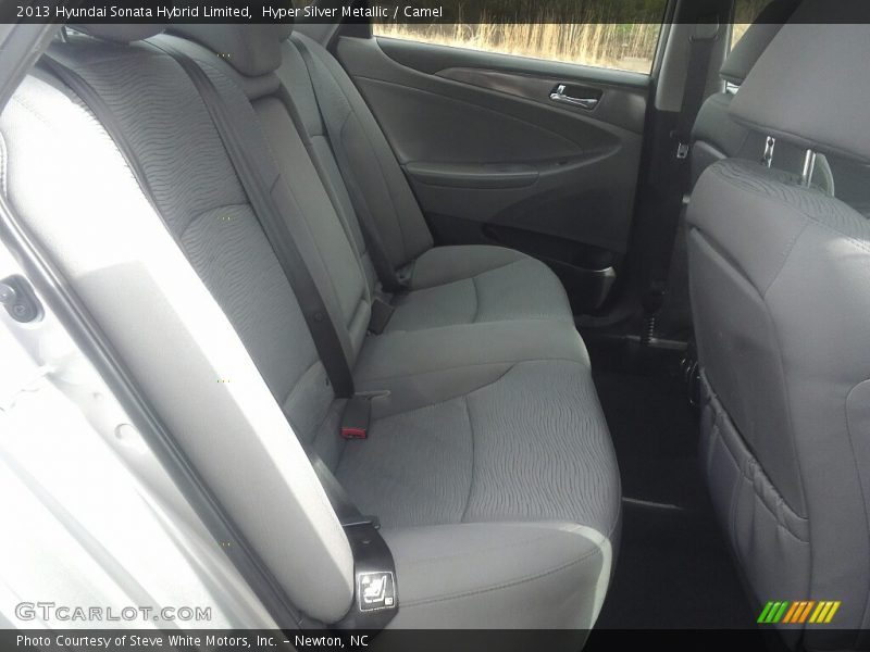 Hyper Silver Metallic / Camel 2013 Hyundai Sonata Hybrid Limited