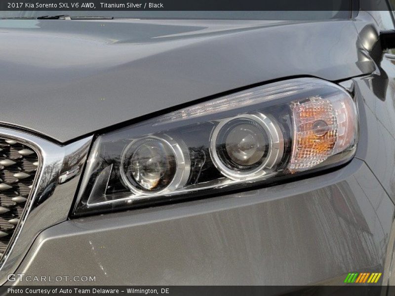 Titanium Silver / Black 2017 Kia Sorento SXL V6 AWD