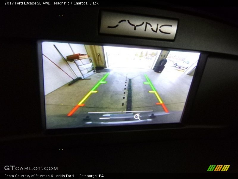 Magnetic / Charcoal Black 2017 Ford Escape SE 4WD