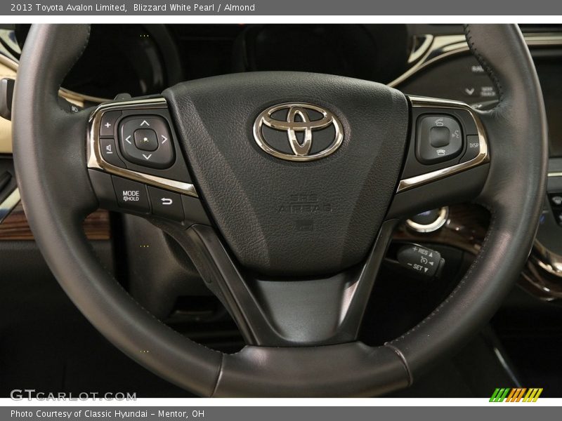 Blizzard White Pearl / Almond 2013 Toyota Avalon Limited