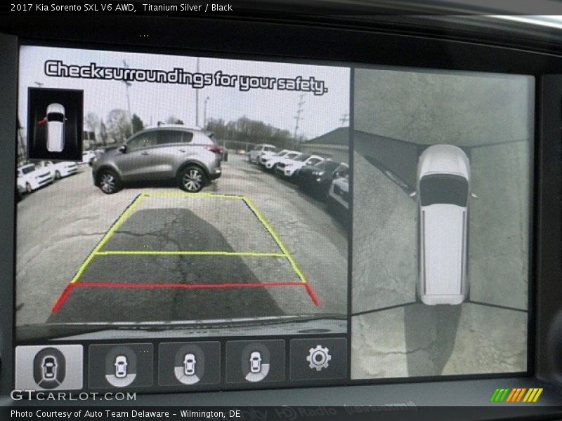 Titanium Silver / Black 2017 Kia Sorento SXL V6 AWD
