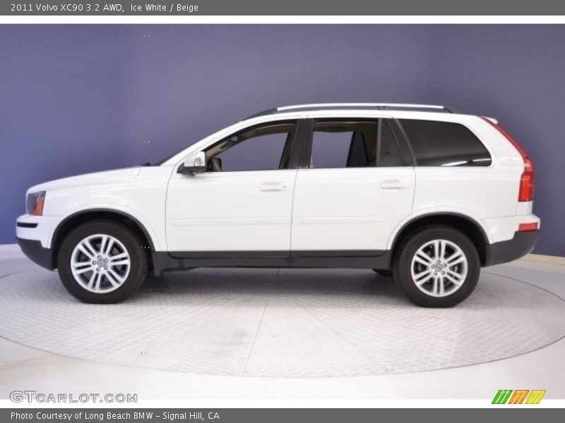 Ice White / Beige 2011 Volvo XC90 3.2 AWD