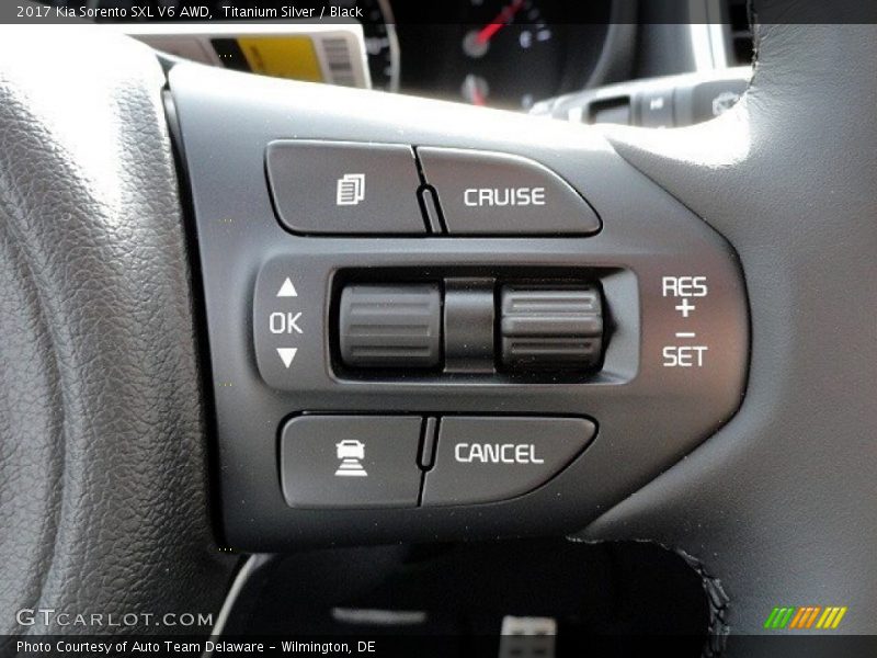 Titanium Silver / Black 2017 Kia Sorento SXL V6 AWD